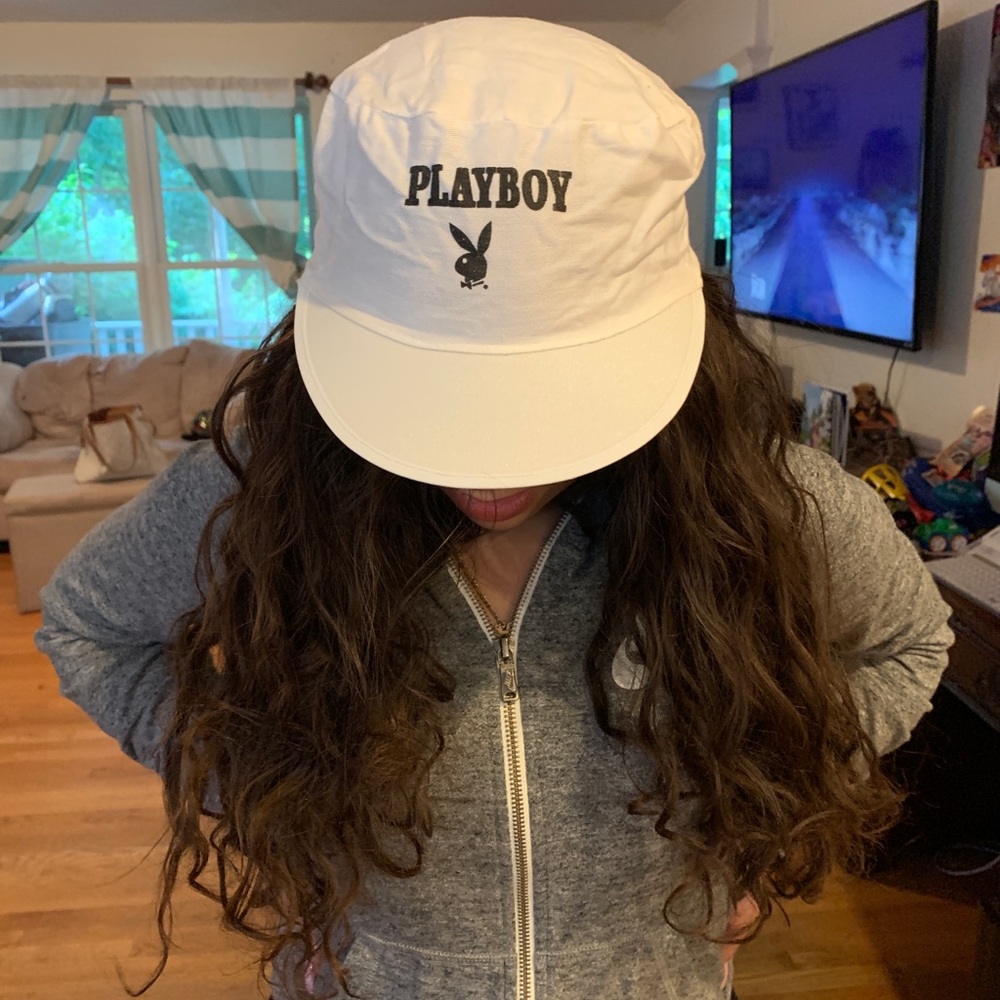 Vintage 70s- 80s Playboy Playmate Painters Hat Cap - Picture 7 of 7